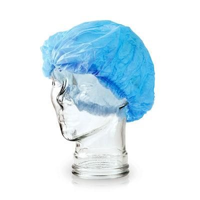 CE Non-Woven Hair Shower Anti-Dust Shoe Disposable Pleated Cover Clip Cap