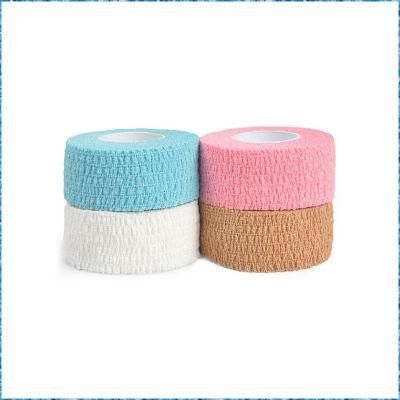 Medical Disposable Colored Cohesive Elastic Adhesive Bandage