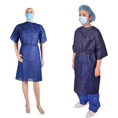 Disposable Hospital Uniform Non-Woven Patient Gown