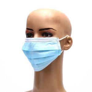 White Listed Factory Type Box Packing Blue 3ply Disposable Medical Mask