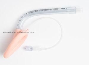PVC Tube &amp; Silicone Cuff Curved Laryngeal Mask Airway Mark