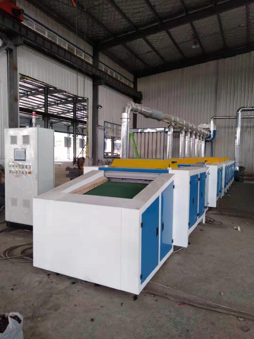 New Design High Output Cotton Waste Recycling Machine with Cover Iron Roller