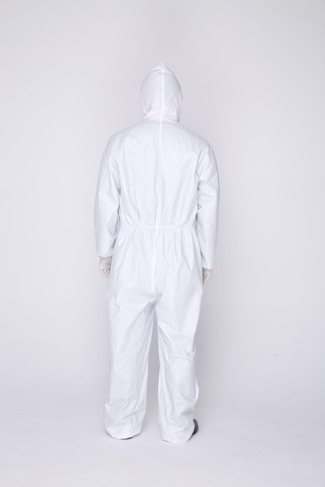 Hot Selling Disposable Medical Isolation Garment with Hood