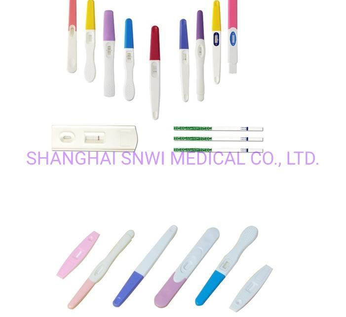 Medical Diagnostic Device HCG Pregnancy Hpylori H. Pylori HP Hbsag HCV HIV Malaria Urine Drug Strip Syphilis One Step Rapid Test Kit with CE ISO