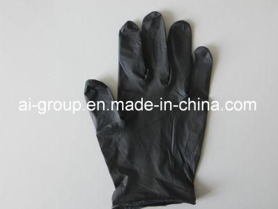 Black Disposable Powder Free Nitrile Gloves for Beauty, SPA, Tattoo and Nail Supplies