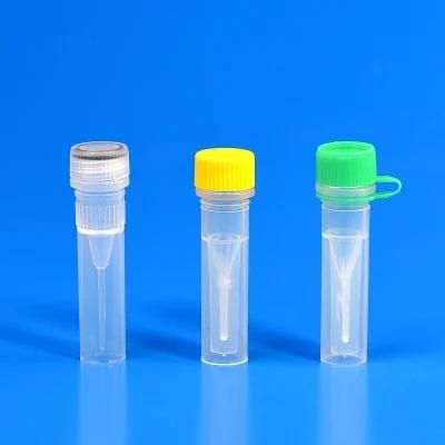 Laboratory Consumables Freezing Plastic Cryovials Cryogenic Tube Cryo Tube 0.5ml 1.0ml 1.5ml 1.8ml 2ml 4ml 5ml 7ml 10ml