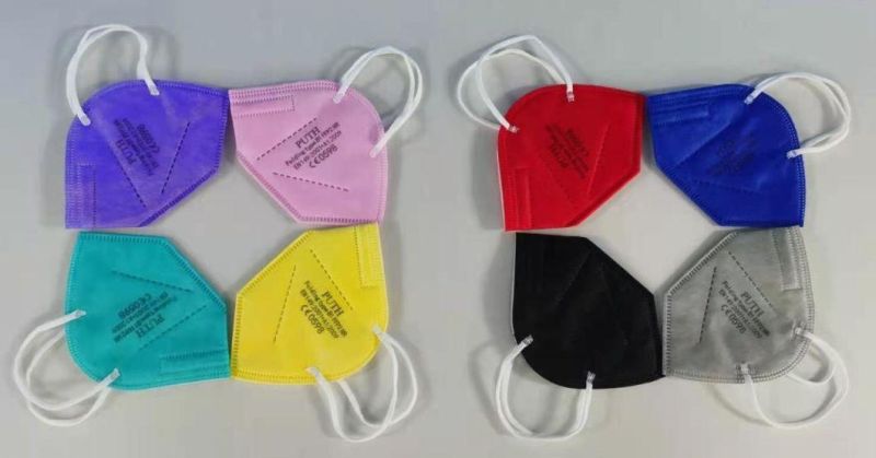 Colorful FFP2 Face Mask-Particle Filtering Half Mask