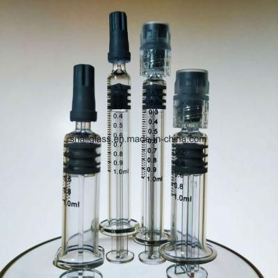 Glass Syringe 1ml 2.25ml 3ml 5ml 10ml Pfs