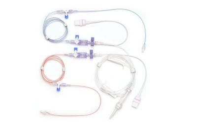 Disposable Blood Pressure IBP Transducer Double Lumen