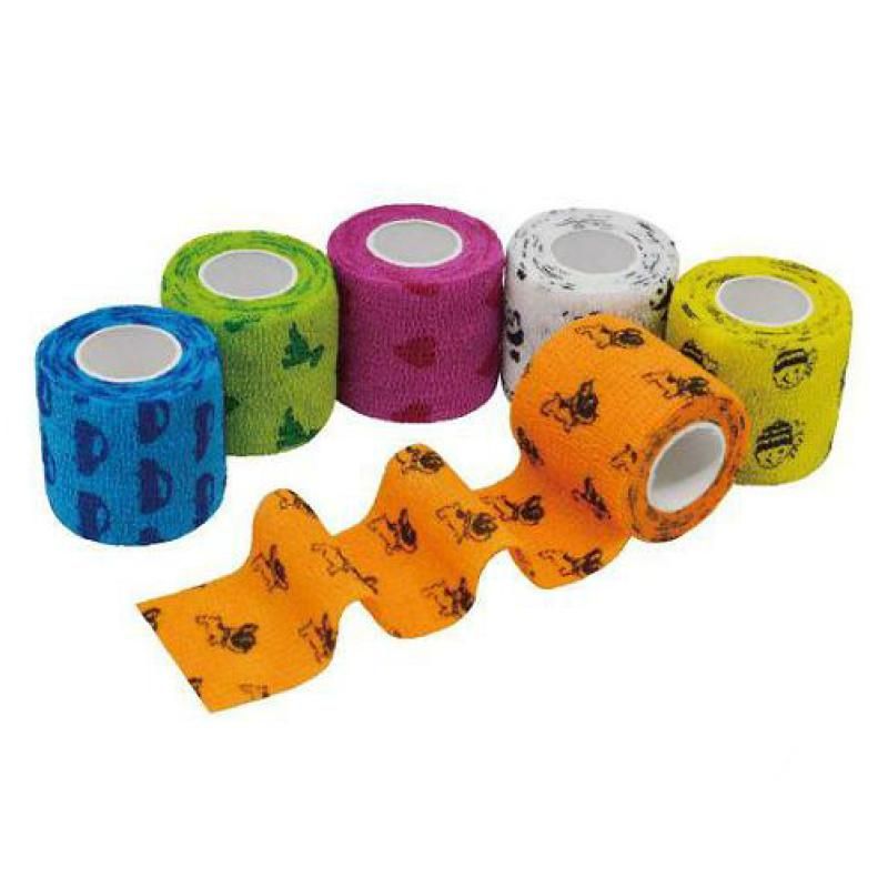 Wholesale Medical Supply Elastic Self-Adhesive Printing Bandage