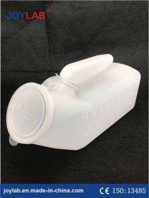 Mouth Smooth Graduation Exact White PP Medical Adult Hand Urinal