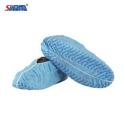 Disposable Medical Blue Non Woven Shoe Cover