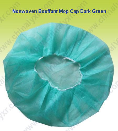 Ly Disposable Transparent PP Nonwoven Round Bouffant Caps