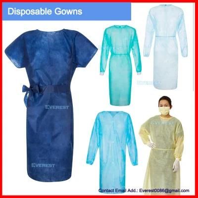 Non Woven Hospital Isolation Gown