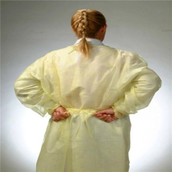 Isolation Gown Level 1 Level 2 Gown Coveralls Disposable Coverall Disposable Gown Blue PP+PE 45g