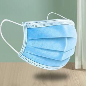 3ply Anti-Virus Disposable Medical Mask Three-Layer Hospital Doctor Adult Protective Mask with Ce