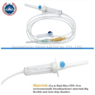 Hot Sale Sterile Luer Slip Pharmaceutical Medical Disposable Products IV Infusion Set