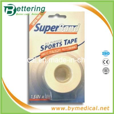 Latex Free Cotton Athletic Tape with Blister Package