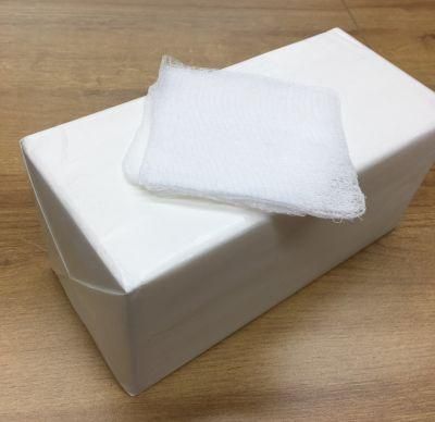 100% Cotton Non Sterile Folding 10X10cm Gauze Sponges Swab Medical Disposable X-ray Gauze Swab