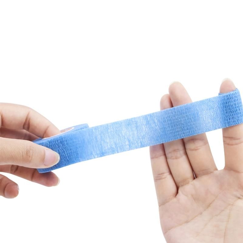 Elastic Medical Self Adhesive Cohesive Bandage for Pets Protection Sport Wrap Bandage