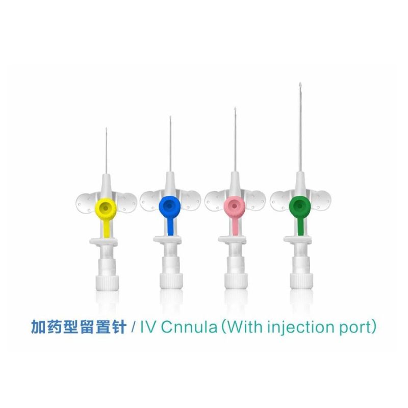 Different Colors of Disposable Medical IV Cannula