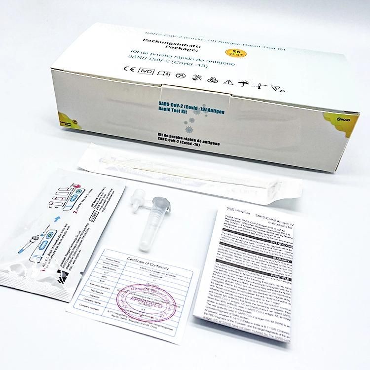 Signo 2022 Antigen Rapid Test One Step Diagnostic Device Self Test