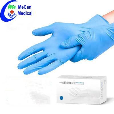 Medical Examination Guantes De Nitrilo Nitrile Gloves for Hospital