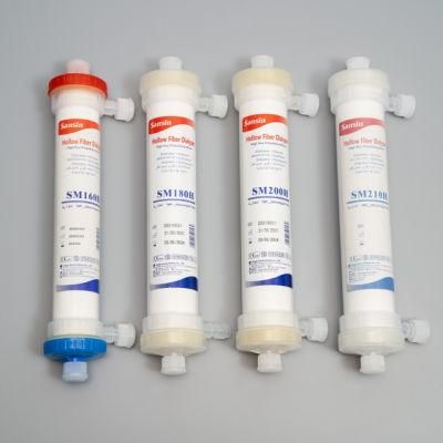Medical BPA Free PP Material Medical Dialysis Dialyzer for Nipro Bbraun Fresenius Gambro Machine