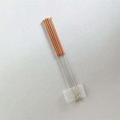 High Quality Trade Assurance Disposable Sterile Copper Wire Handle Aluminum Foil Packing Acupuncture Needles for Acupuncture Treatment