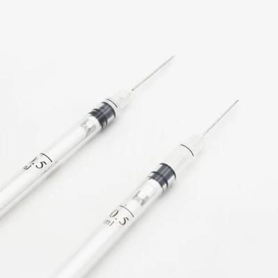 0.3ml 0.5ml 1ml Safety Disposable Plastic Luer Lock Syringe Self-Destruct Syringe Auto-Disable Syringe with Retractable Needle