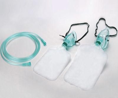 Medical Disposable Oxygen Face Mask with Reservoir Bag