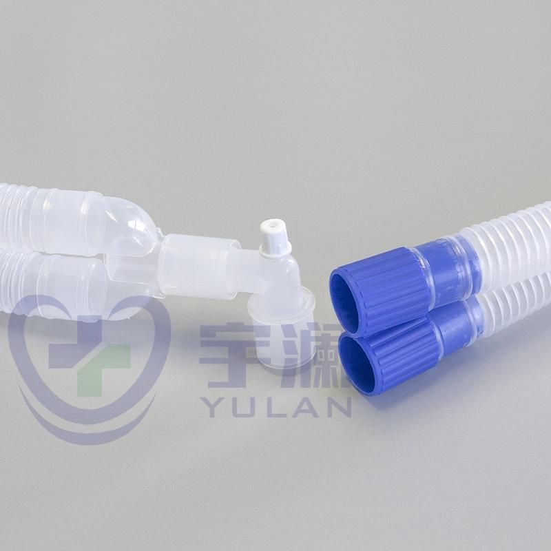 Medical Disposable Sterile Corrugated Anesthesia Breathing Circuit for Adult