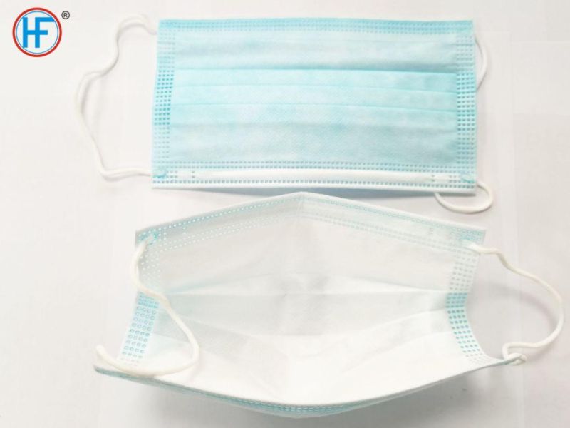 Mdr CE Approved China OEM High Quanlity Nonwoven Face Mask 3ply Face Mask
