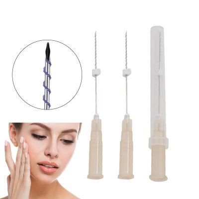 Hot Sale Collagen Face Tornado Screw V Line Double Needle Cog 4D Lift Hilos Tensores Pdo Thread Korea