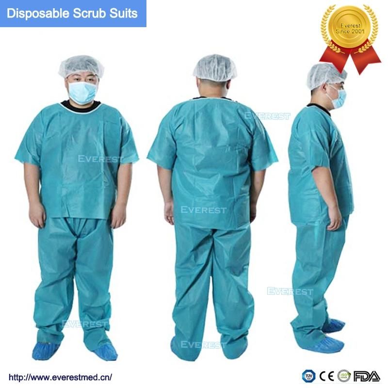 Non Woven Disposable Scrub Suit