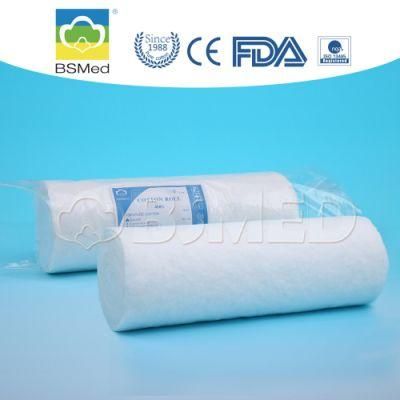 100% Cotton Medical Supply Cotton Wool Roll From Factory Directly