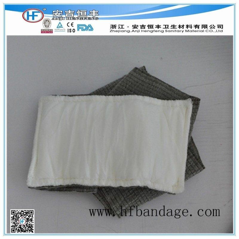 First Aid Dressing Elastic Emergency Bandage with Cotton Pad