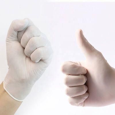 Surgical Latex Powder Free Examination Glove Guante Luxury Disposable Latex Gloves Cheap