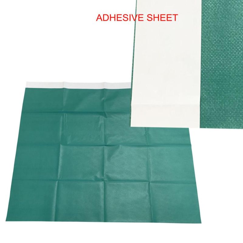 Disposable Sterile Fenestrated Drape with Adhesive