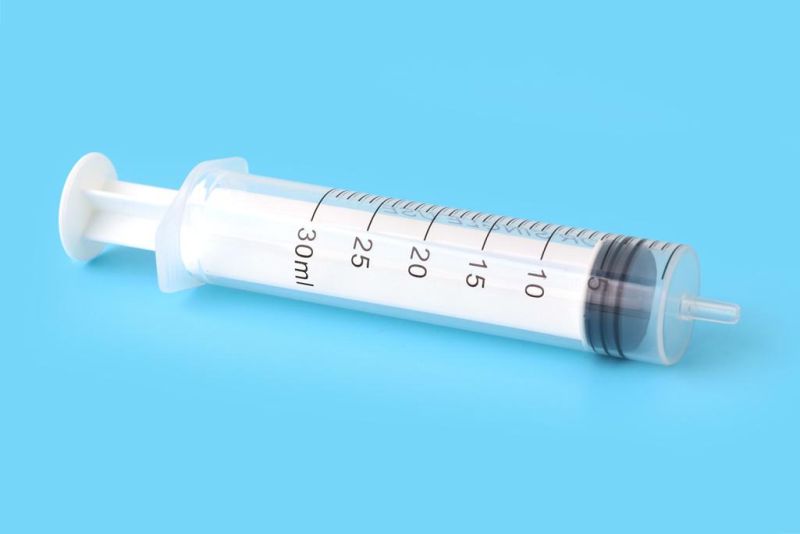 Disposable Medical Grade PP Syringe for Single Use with All Sizes