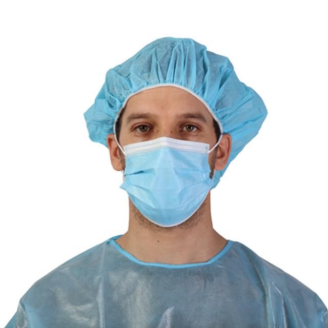 High Quality Non-Woven Disposable Bouffant Cap for Nurse
