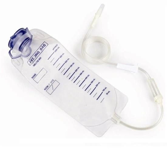 CE Certified Disposable Medical Enteral Feeding Bag for Nutrition Feeding