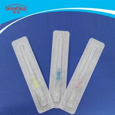 14G 16g 18g 20g 22g 24G CE Approved Types Sizes and Color of IV Cannula