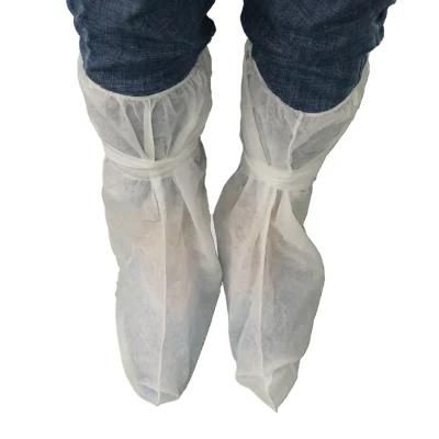 White Safety Boot Cover Non Woven Disposable PP