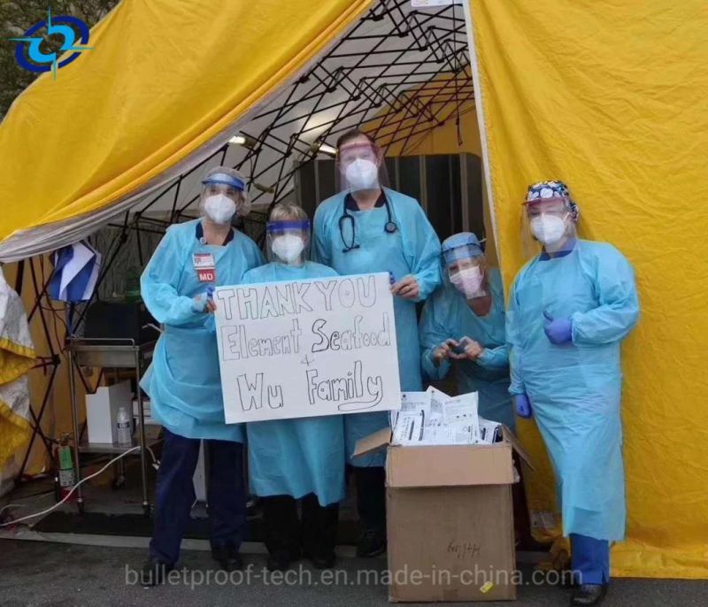 900 High Quality Medical Protective Clothing / Isolation Gown, Disposable Medical Supplies