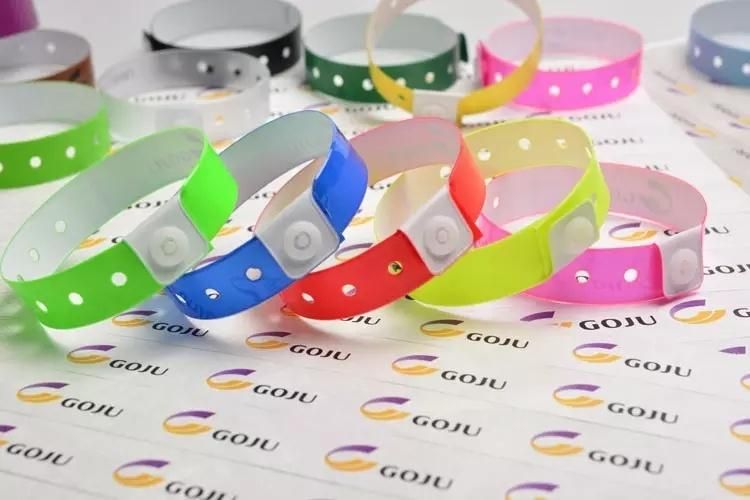 2021 Custom L Shape Vinyl Wristband PVC Bracelets Love Gift Business Customize Logo Style
