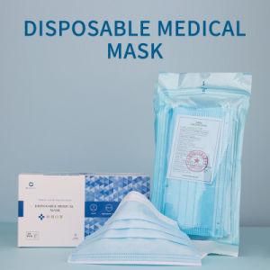 Factory Price Protective Masks Disposable Masks Civil 3 Ply Material Surgery Face Mask
