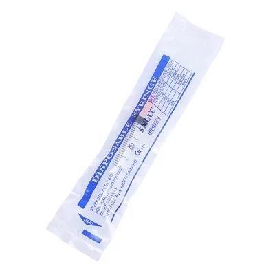 Factory Wholesale Plastic Disposable Needle Medical Supply Syringe 5ml