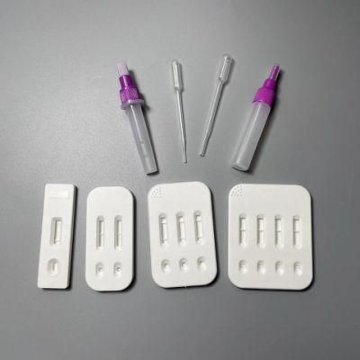 Diagnostic Test Cassette Plastic Empty Lateral Flow Rapid Test Cassette