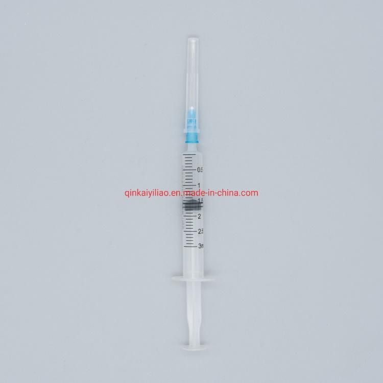 Qinkai FDA 510K Registered Quality Disposable Syringe